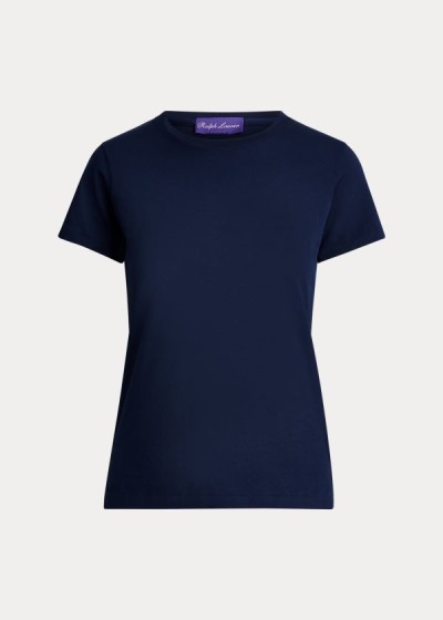 Women's Ralph Lauren Cotton Crewneck T Shirts | 917325FZU